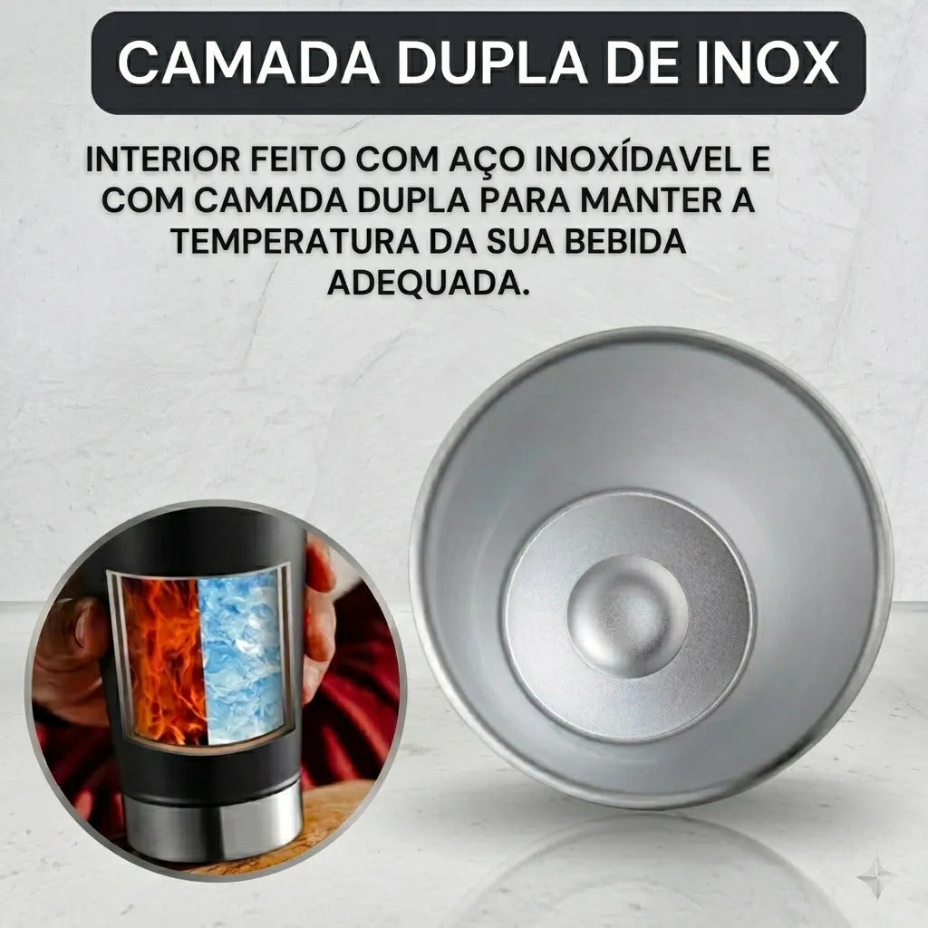 Copo Térmico Gelada/Quente 473ml Tampa/Abridor Moldular